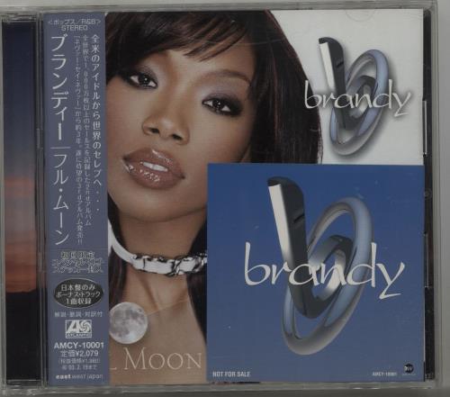 Brandy Full Moon + Obi Japanese Cd Album AMCY-10001 Full Moon + Brandy Full Moon + Obi Japanese Cd Album AMCY-10001 Full Moon +